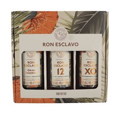 Ron Esclavo Gift Set, 3 x 20cl - slikforvoksne.dk